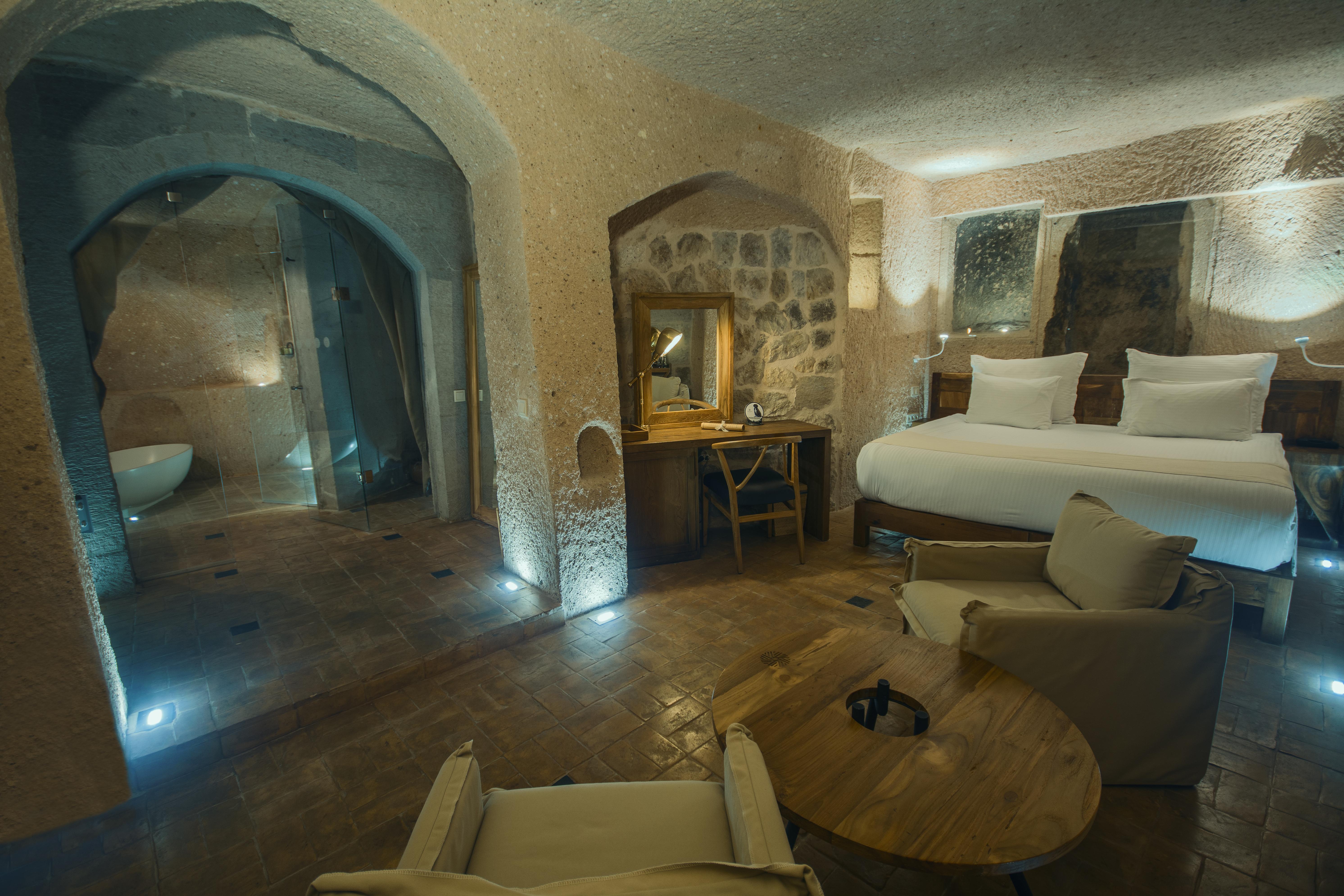 Millstone Cave Suites Hotel Uçhisar Eksteriør billede