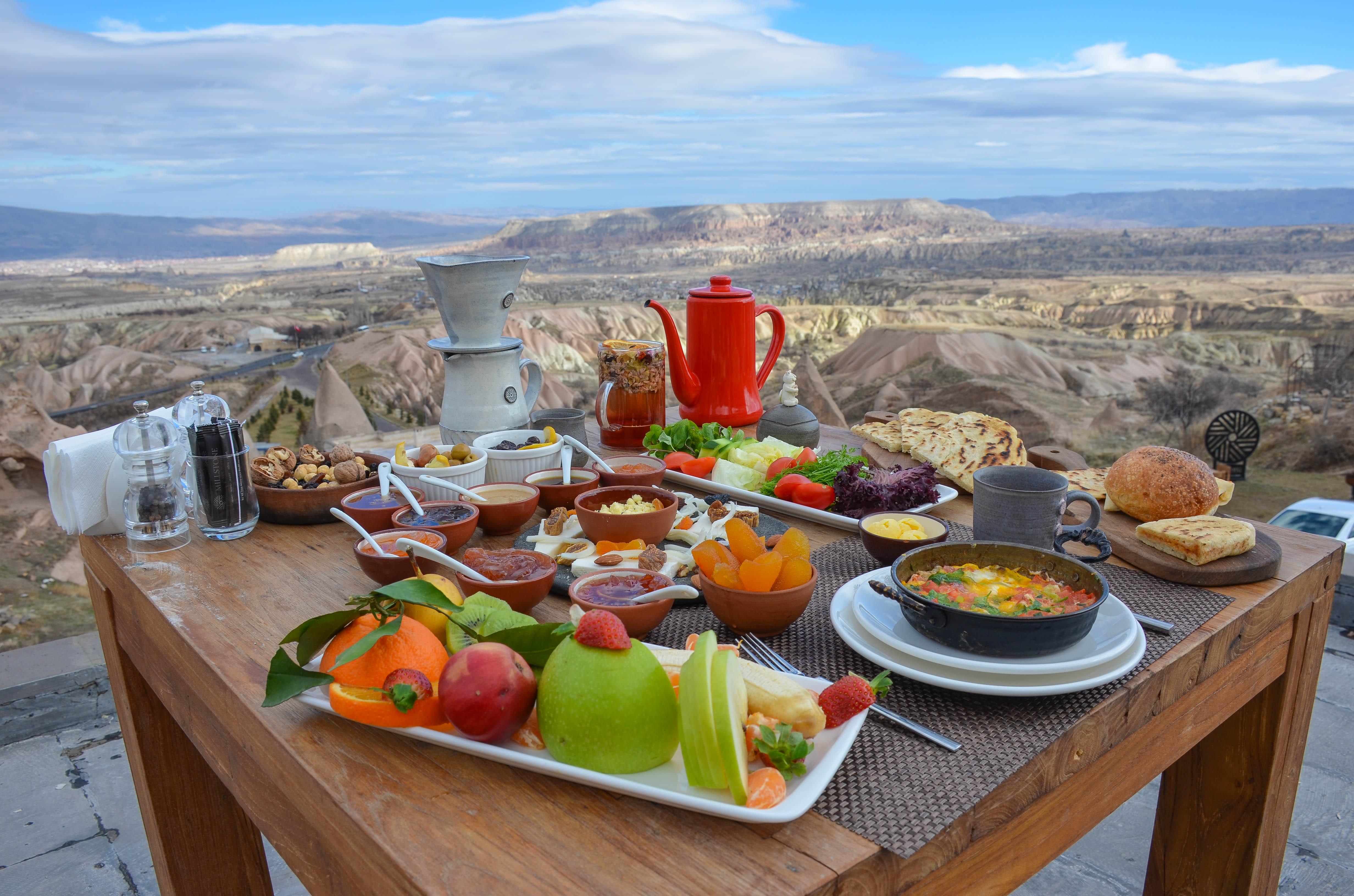 Millstone Cave Suites Hotel Uçhisar Eksteriør billede