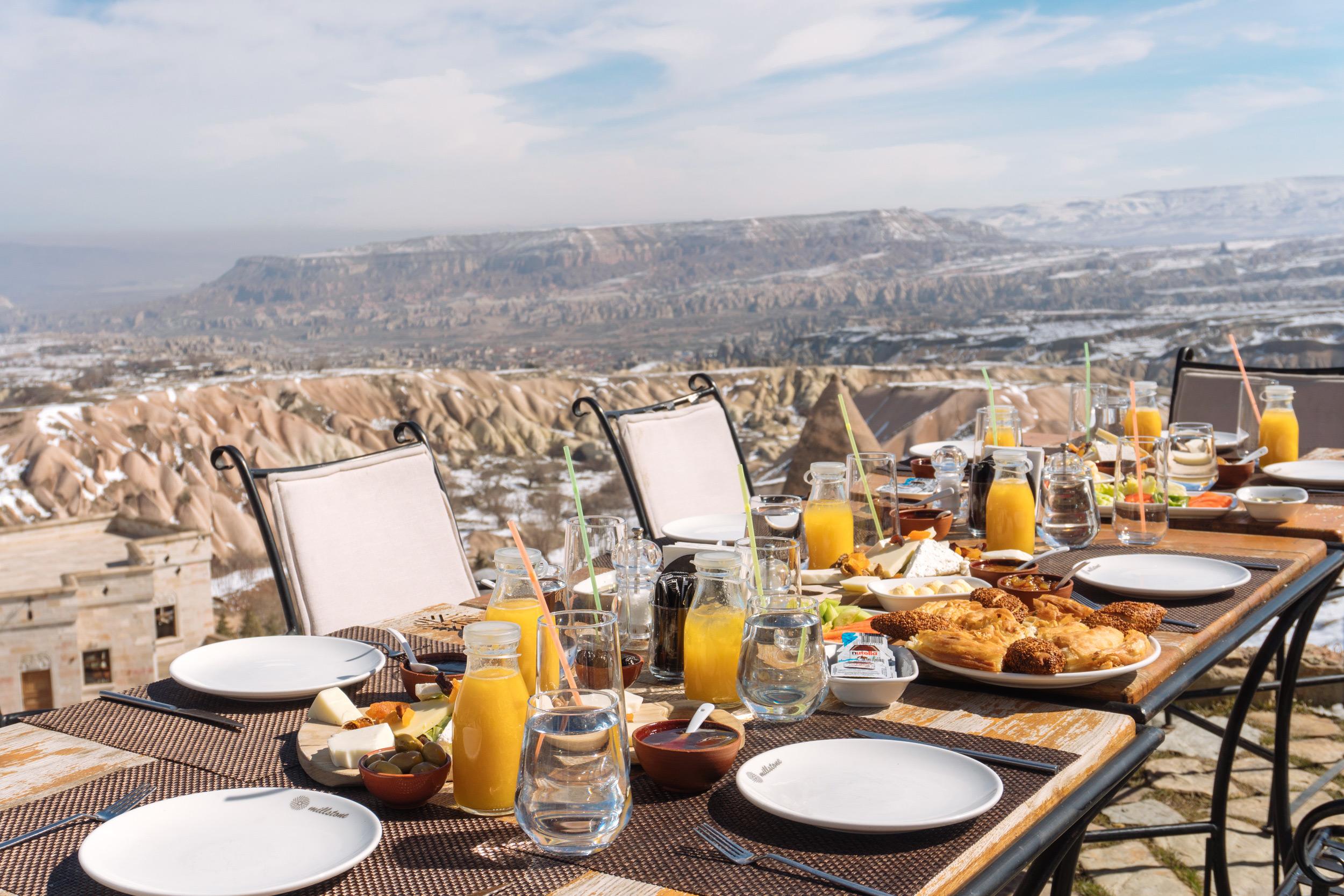 Millstone Cave Suites Hotel Uçhisar Eksteriør billede