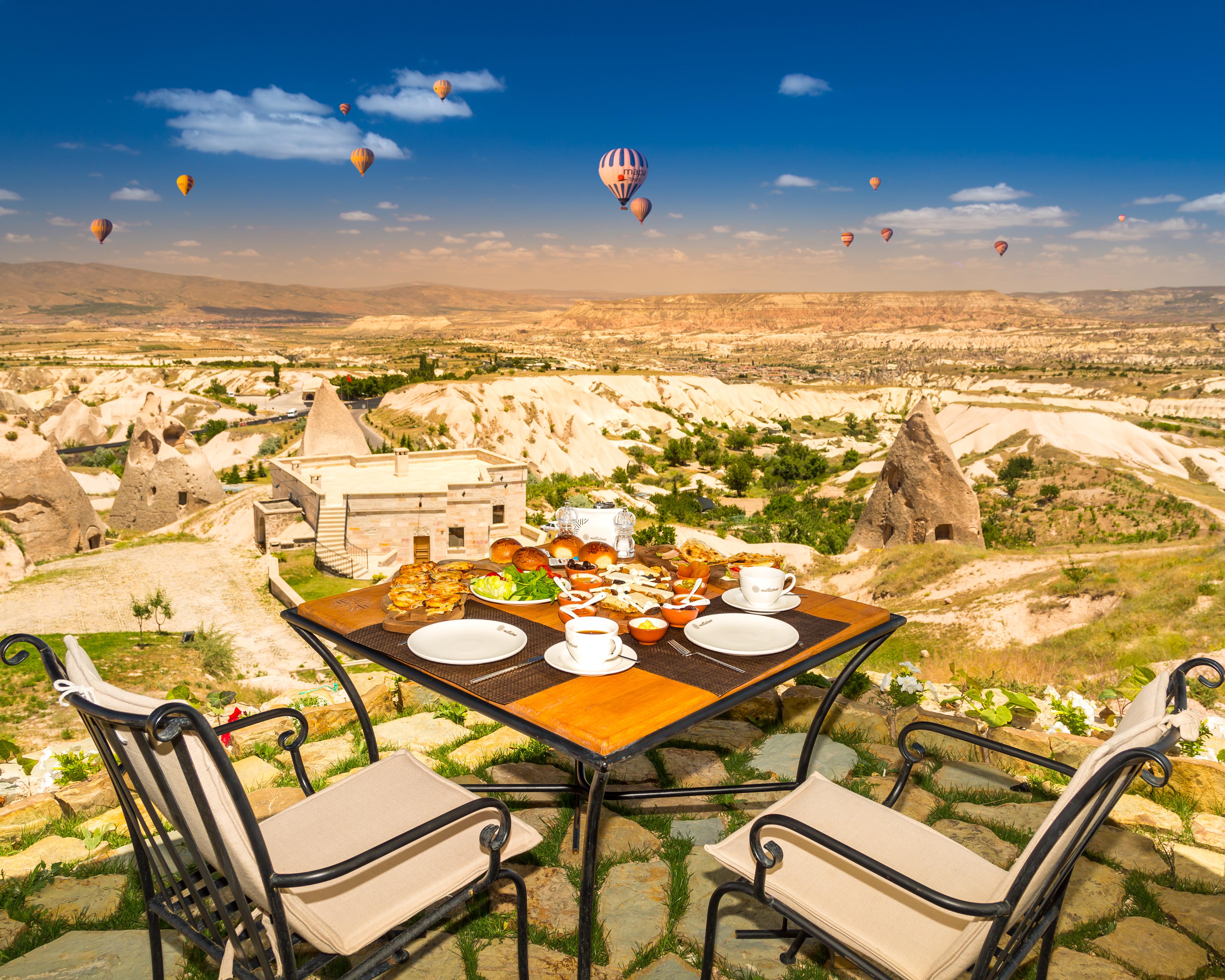 Millstone Cave Suites Hotel Uçhisar Eksteriør billede