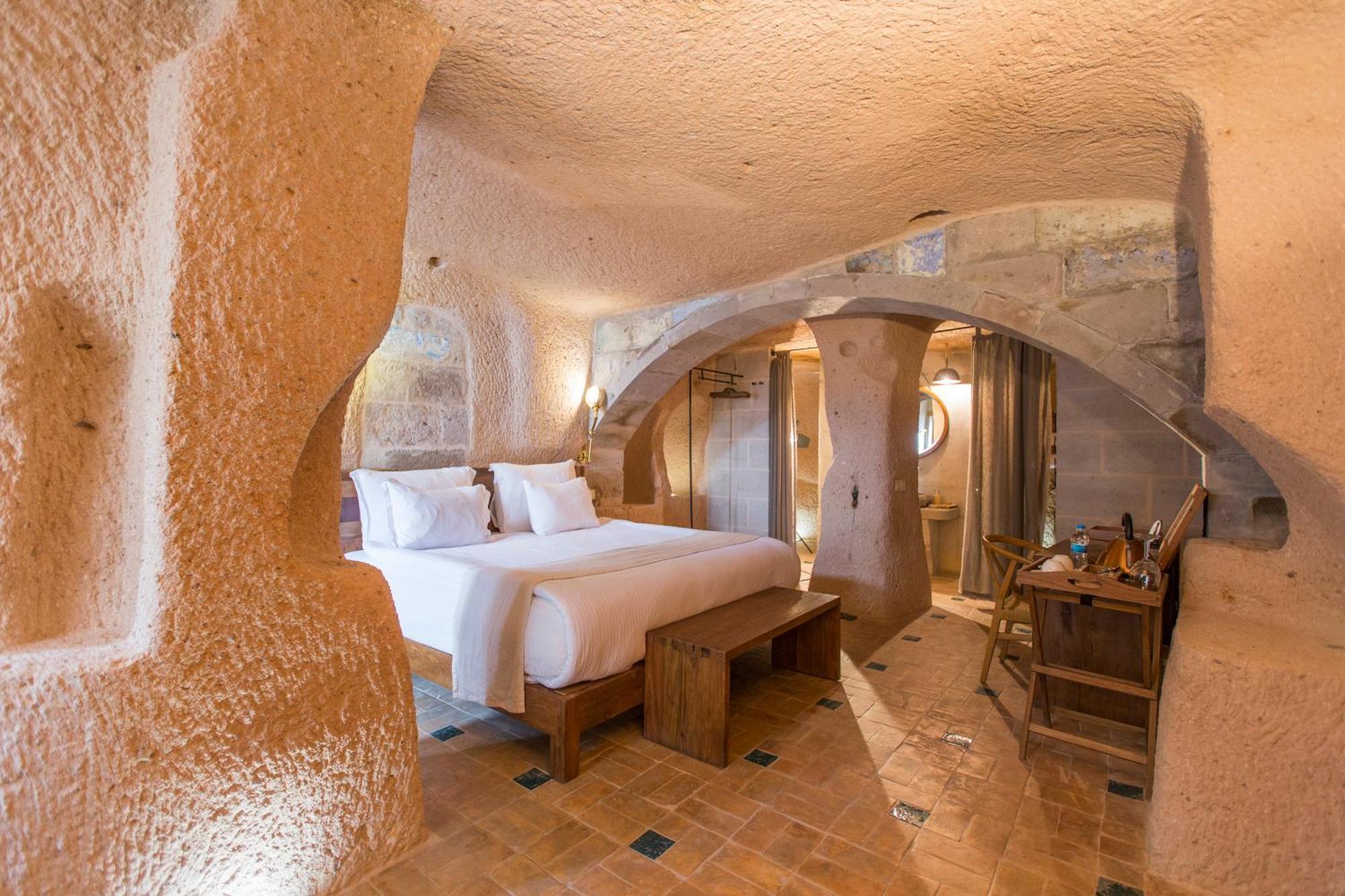 Millstone Cave Suites Hotel Uçhisar Eksteriør billede