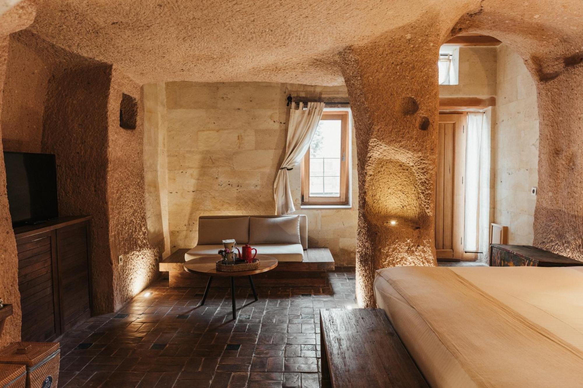 Millstone Cave Suites Hotel Uçhisar Eksteriør billede