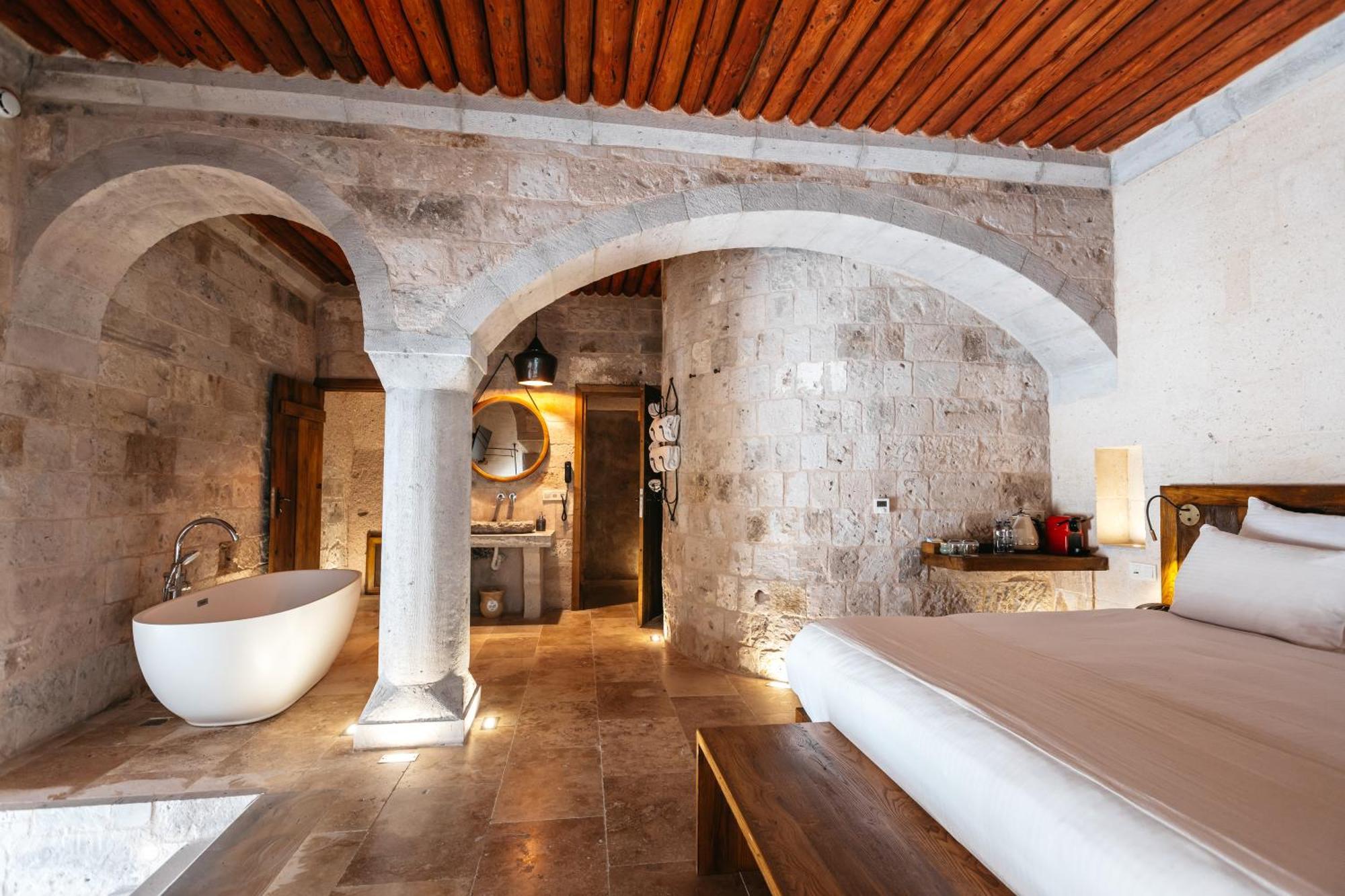 Millstone Cave Suites Hotel Uçhisar Eksteriør billede