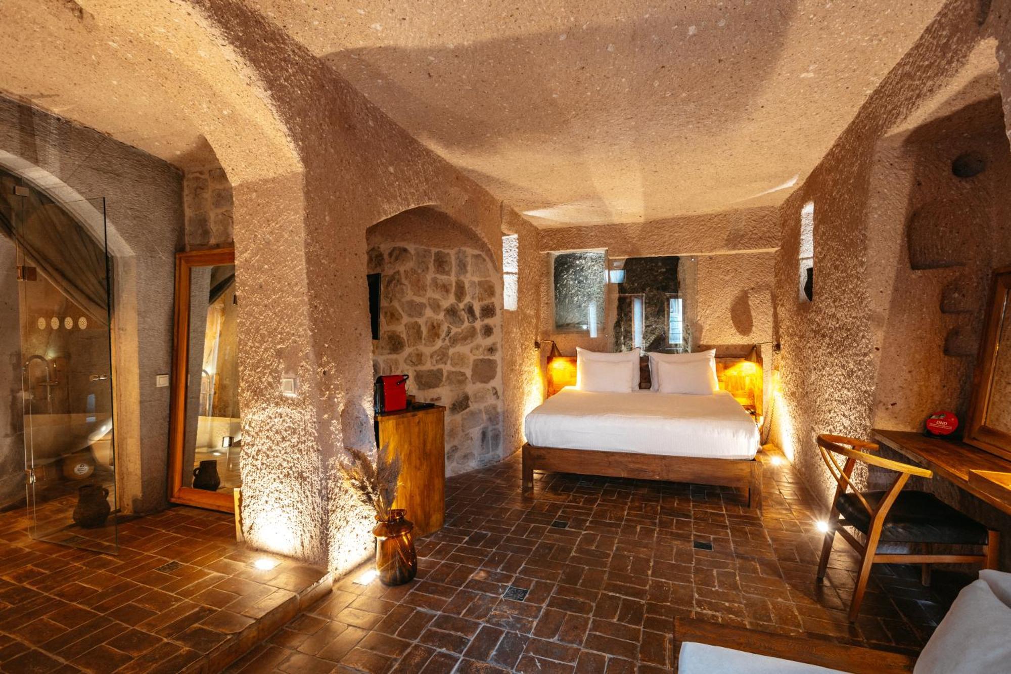 Millstone Cave Suites Hotel Uçhisar Eksteriør billede