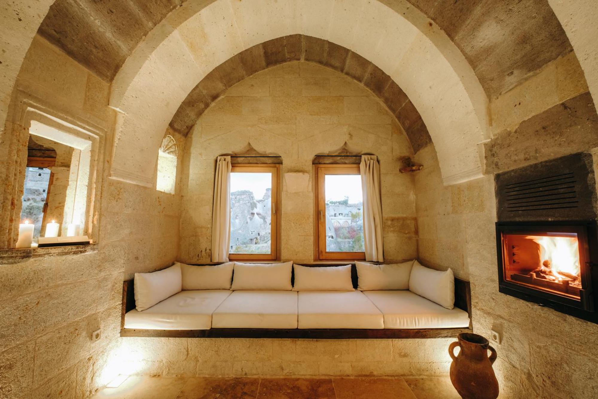 Millstone Cave Suites Hotel Uçhisar Eksteriør billede