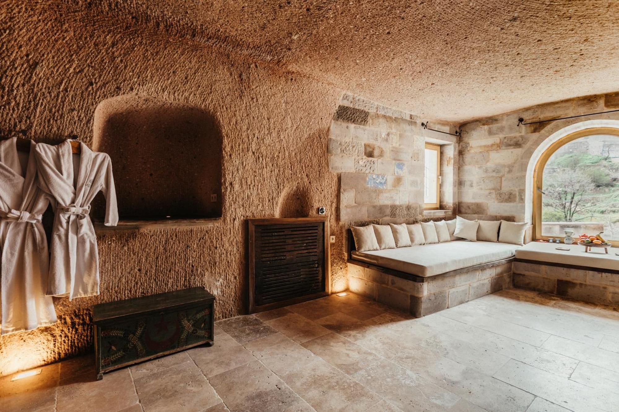 Millstone Cave Suites Hotel Uçhisar Eksteriør billede