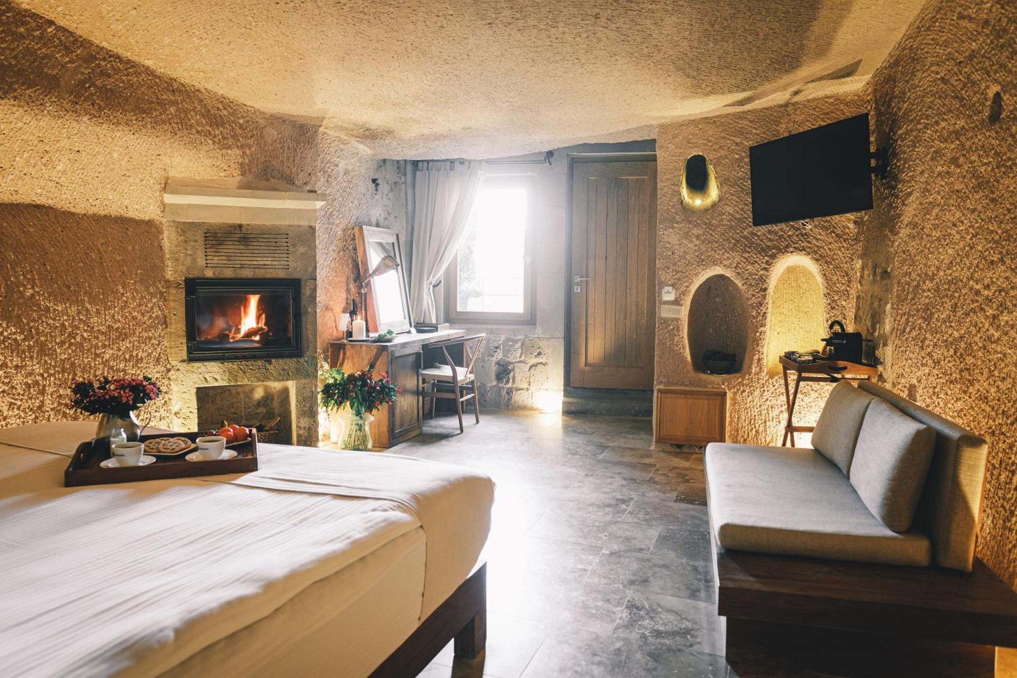 Millstone Cave Suites Hotel Uçhisar Eksteriør billede