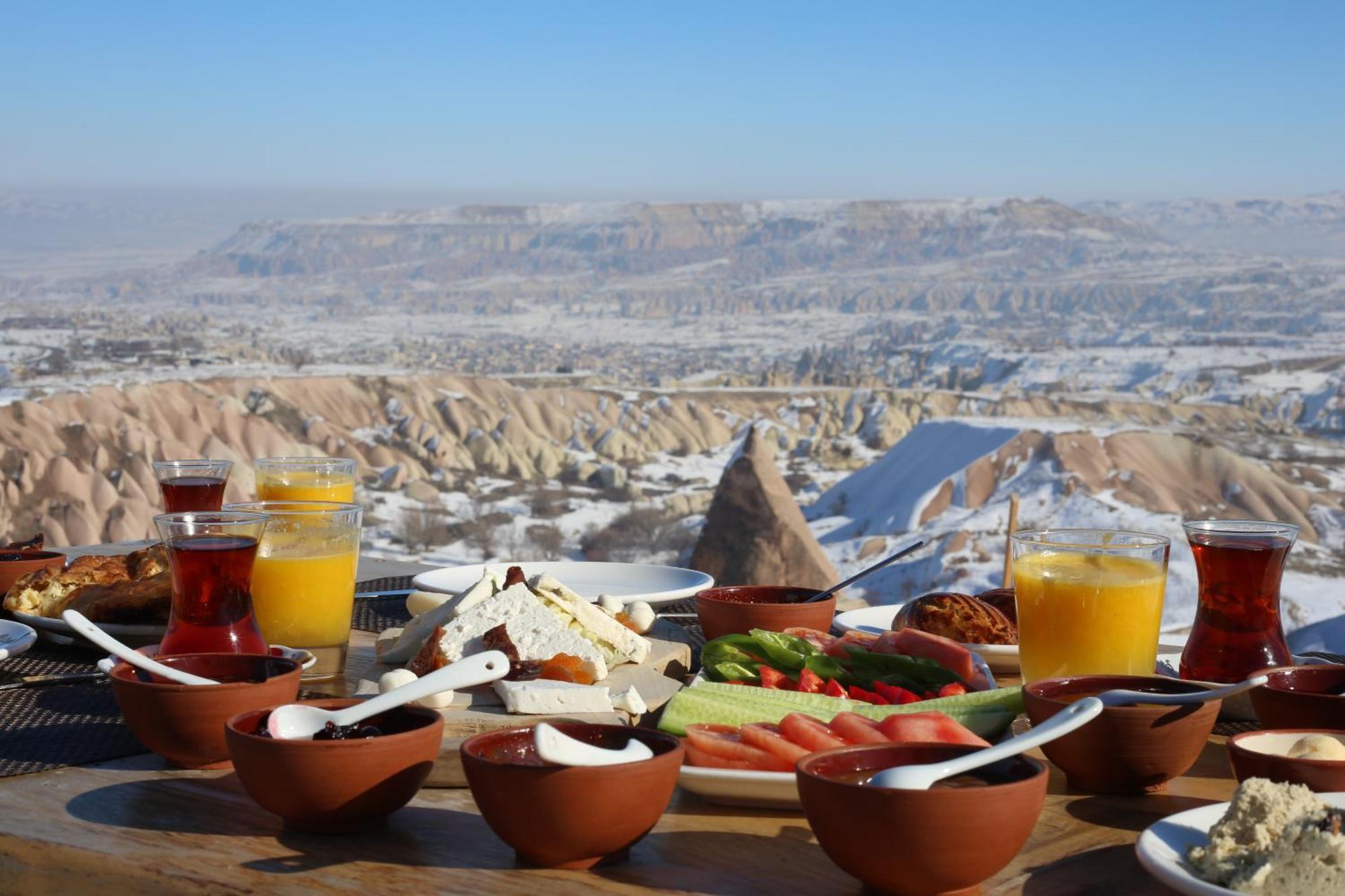 Millstone Cave Suites Hotel Uçhisar Eksteriør billede